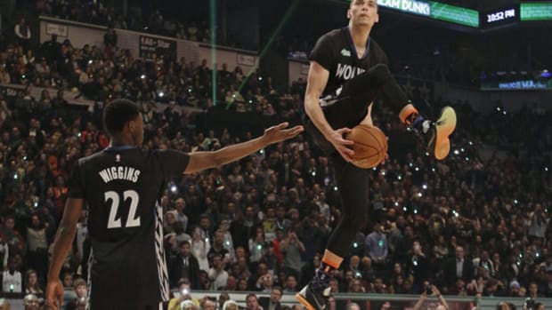 NBA All-Star Weekend Day 2: Zach LaVine Slams The Roof off of Barclays